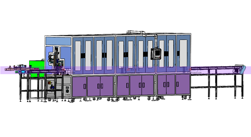 血压计电池片自动装配生产线