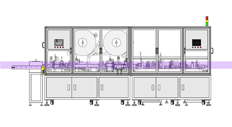 HSD 4PIN连接器自动组装装配生产线