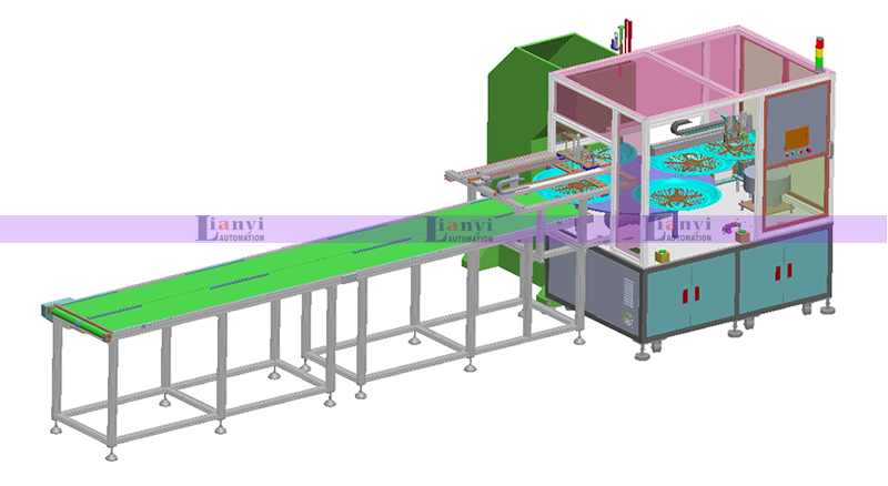 半自动转盘式打铆钉设备